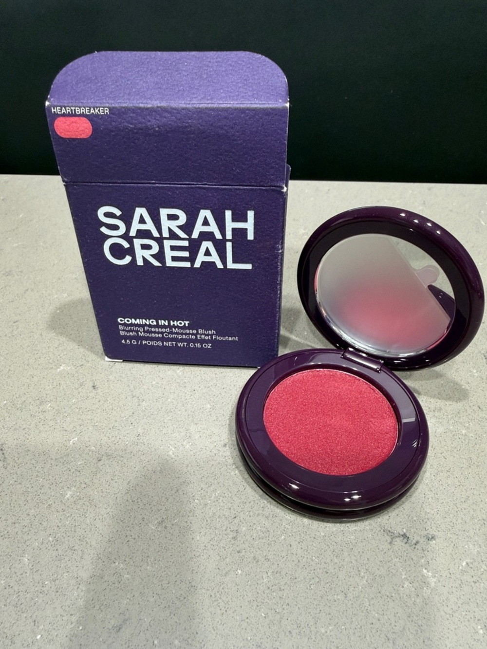 Coming In Hot Blurring Pressed-Mousse Blush - Heartbreaker New/ Unused